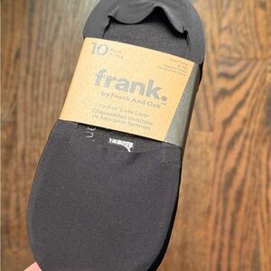 Frank &Oak  Black Luxe Liner Socks
